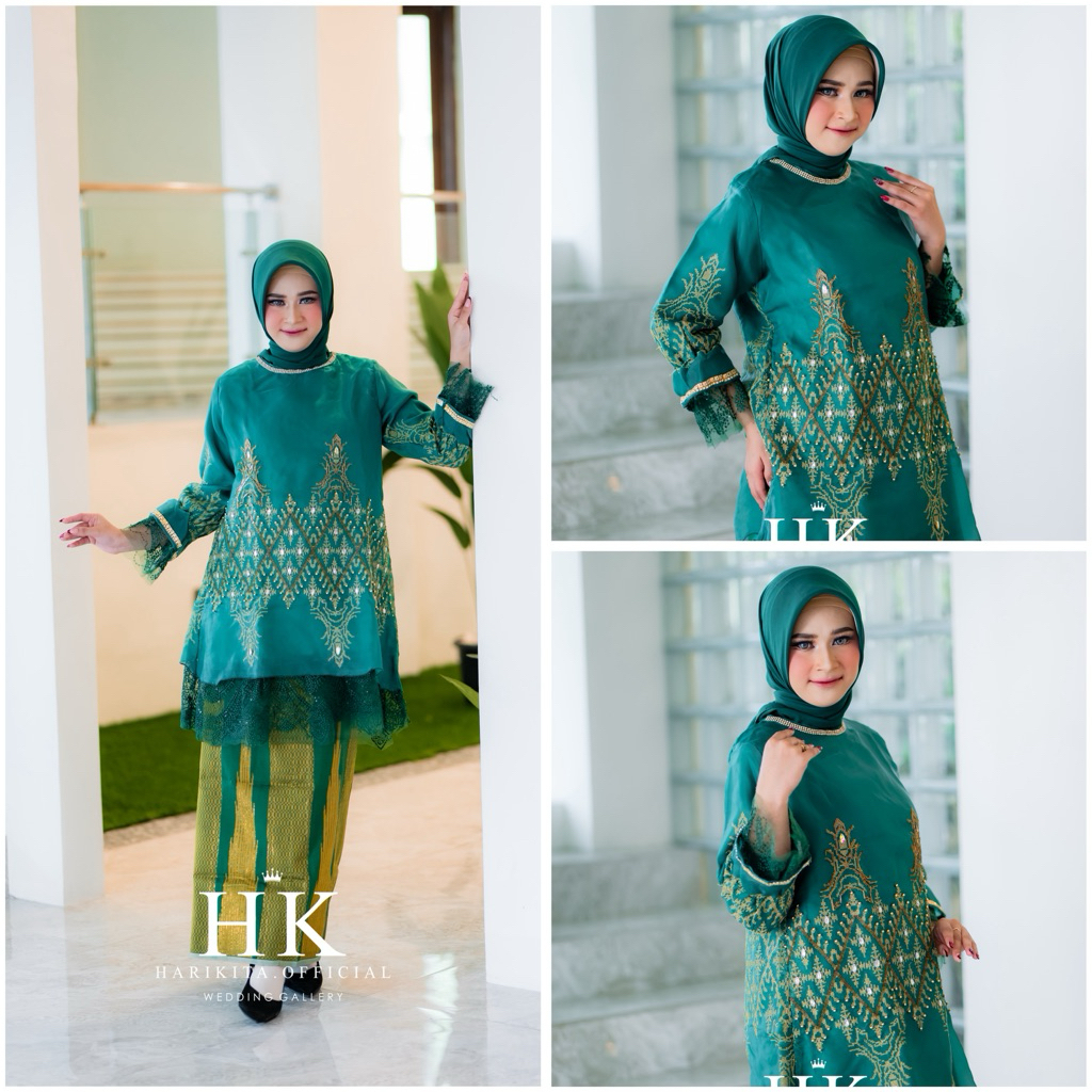 BAJU BODO ORGANZA BORDIR PAYET RENDA