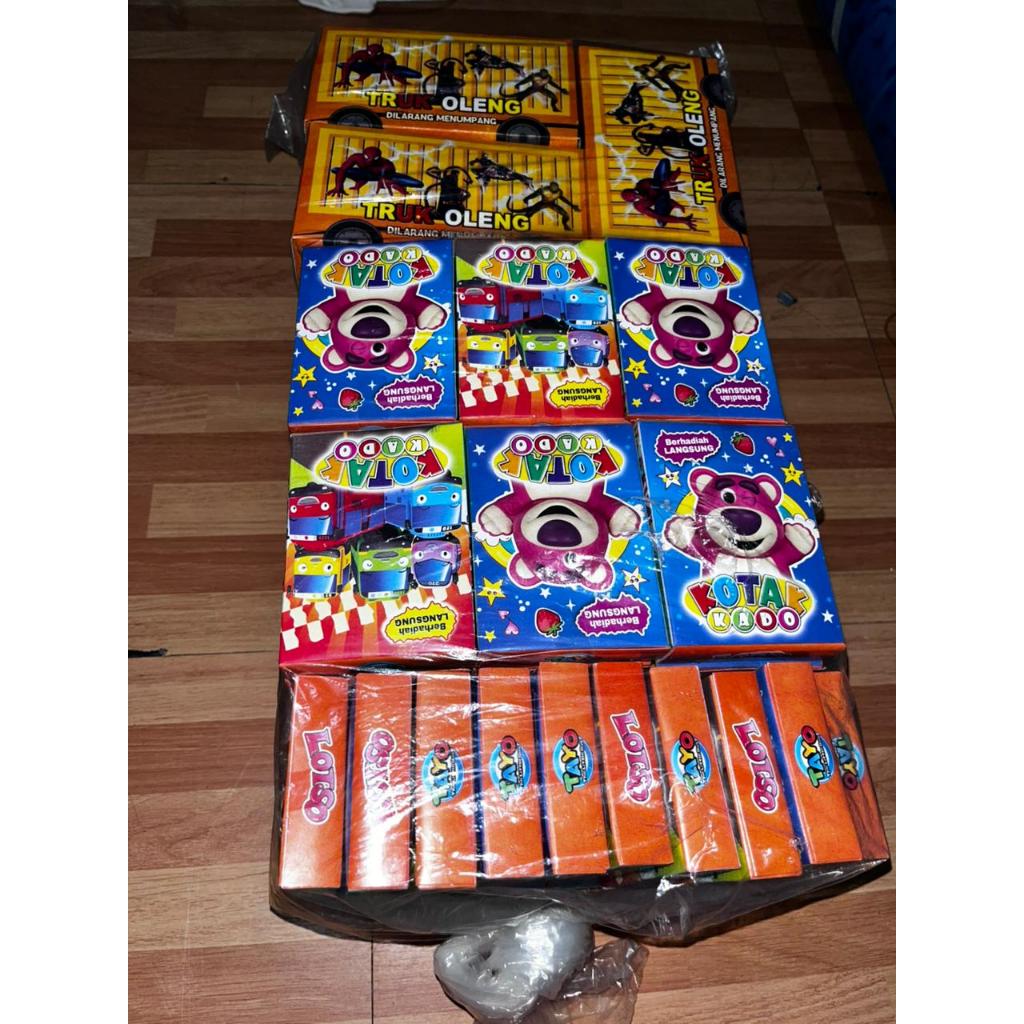 Kado Kadoan Berhadiah Uang dan Mainan Serba 1000an Kado Kadoan mainan Kado Kadoan anak
