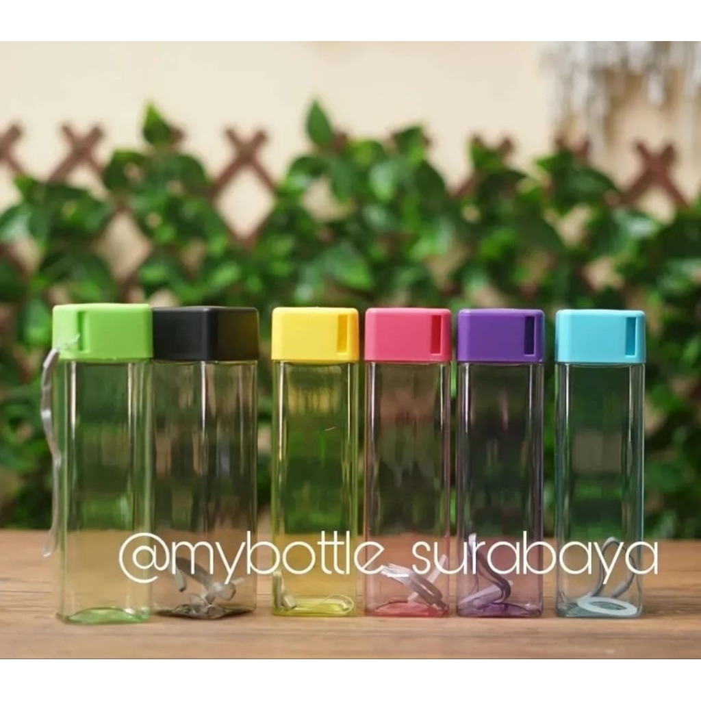 mybottle kotak polos,botol kotak polos