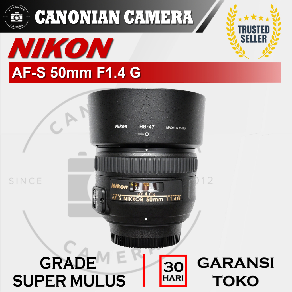 Lensa Nikon AF-S 50mm F1.4 G