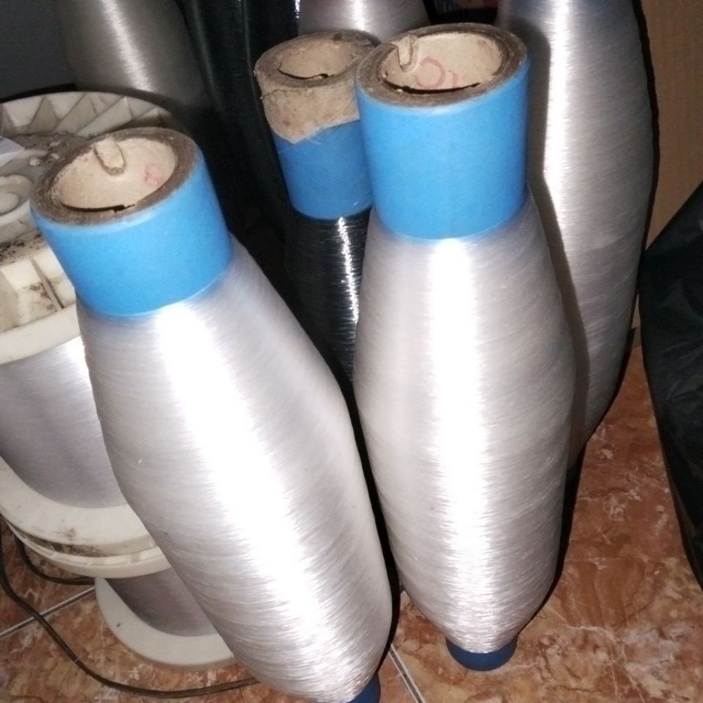 SENAR MOLOR 022 putih Original Bahan Untuk Gelasan