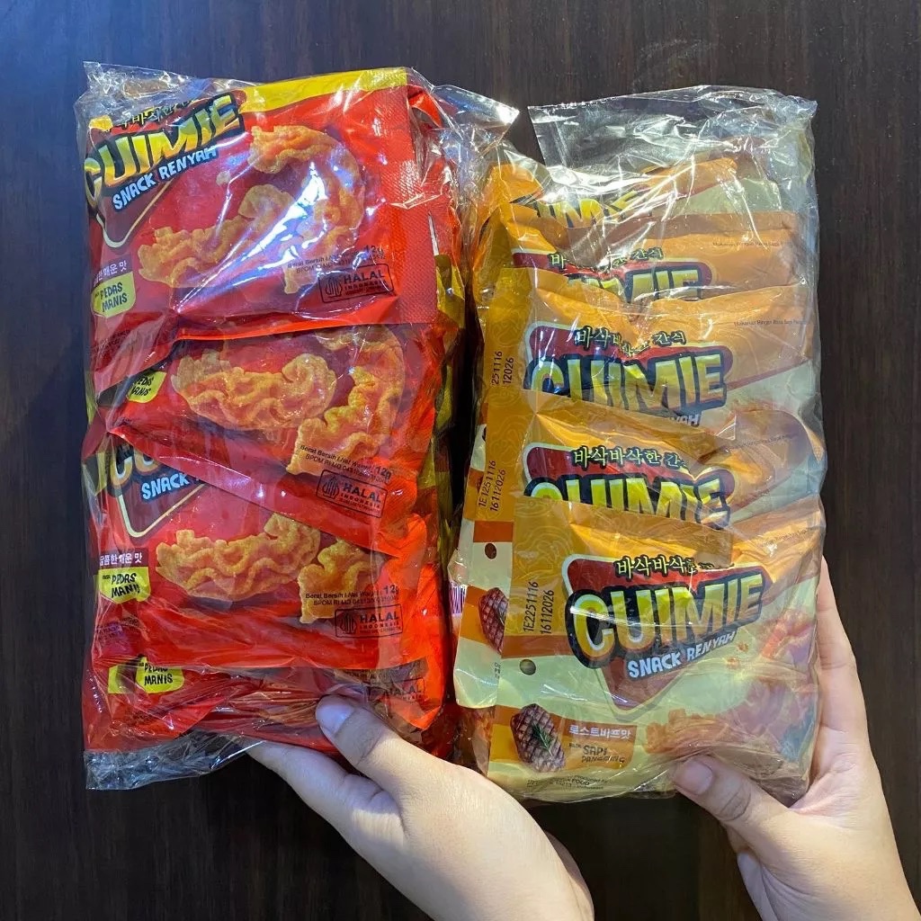 CUIMIE SNACK RENYAH 12g PER PACK / 1 PACK ISI 10 PCS