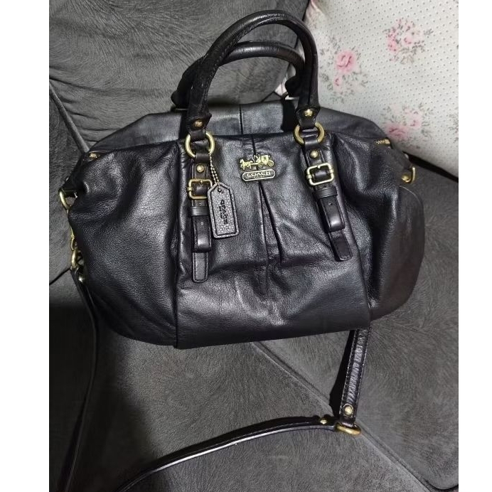 shoulder Bag C0ach Madison Juliete leather vintage