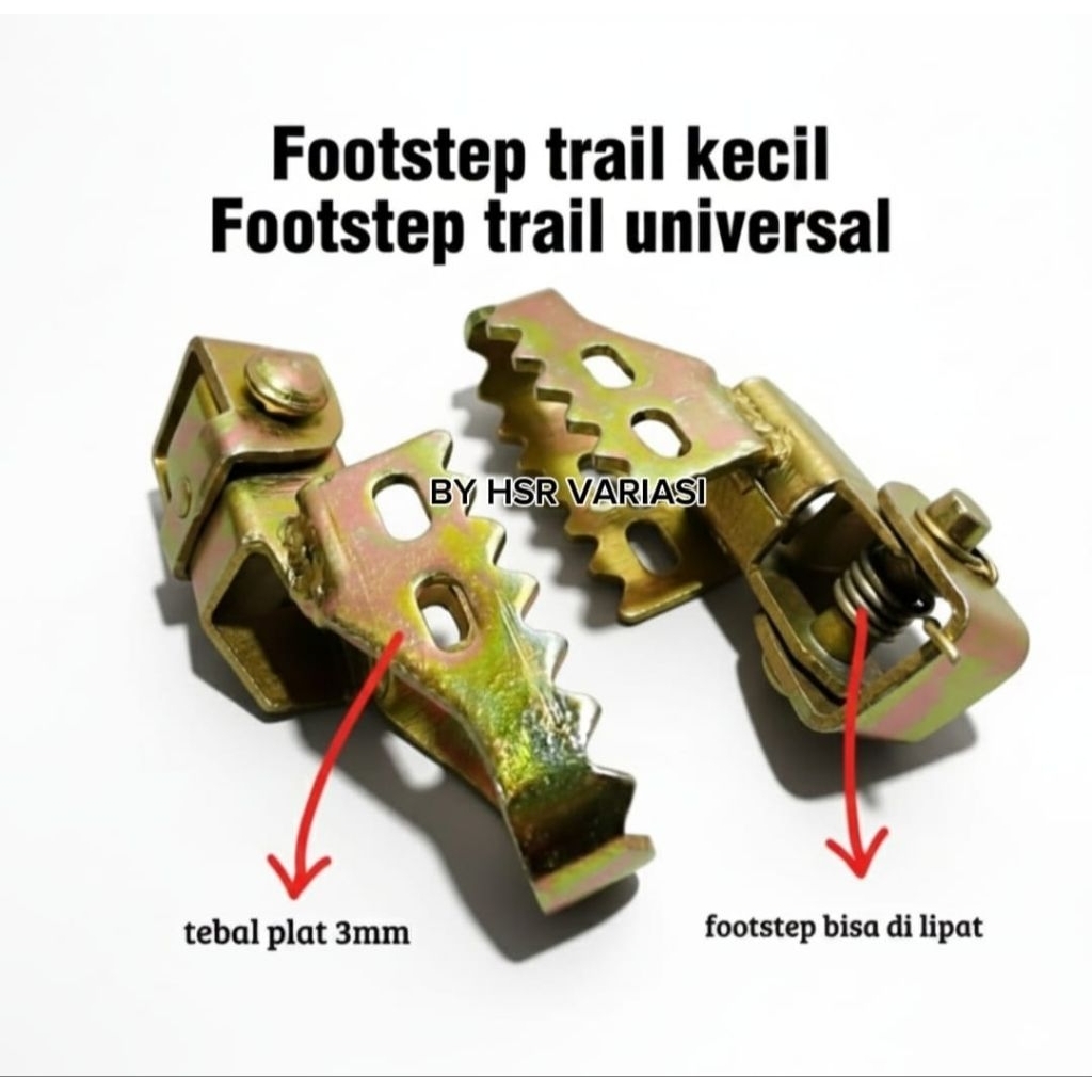 Footstep kecil motor bebek footstep kecil trail universal klx crf Dtarcker
