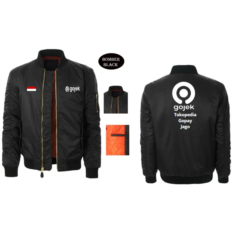 Jaket Gojek | Jaket Driver Gojek | Jaket Bomber Gojek