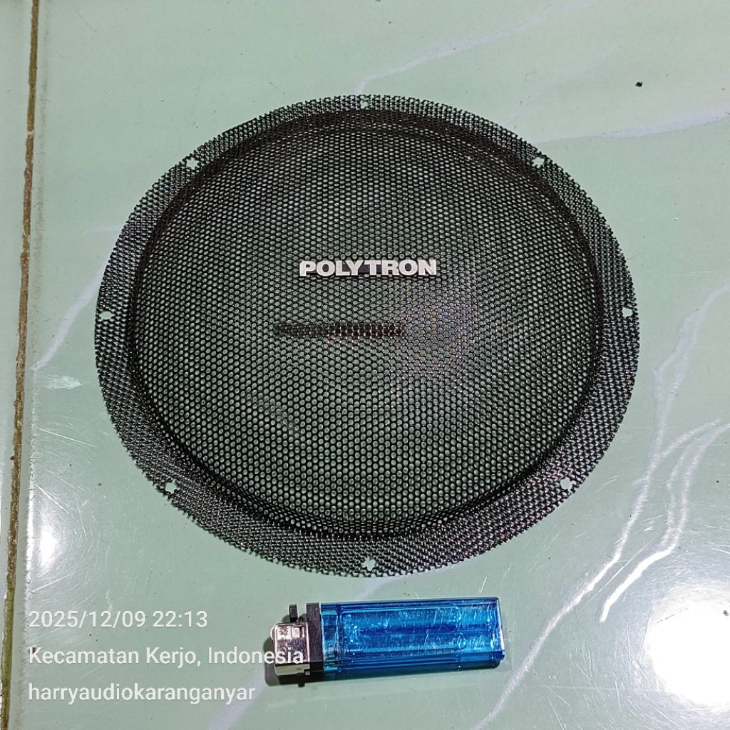 gril speaker 8 inch bahan besi ori lepasan POLYTRON