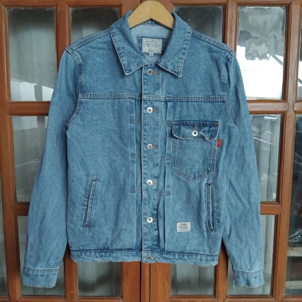 The Stori trucker type 1 denim jacket (M)