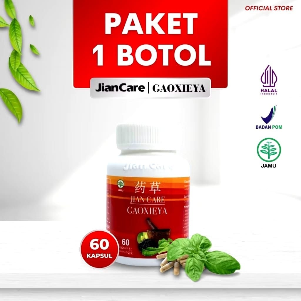 Jian Care Gaoxieya - Obat Herbal Cina Untuk Mengatasi Diabetes Original