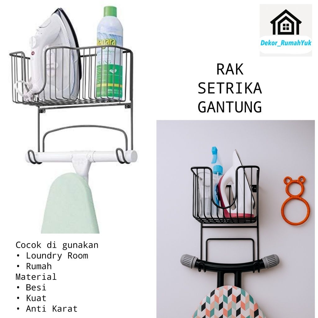 Rak Setrika Kokoh / Rak Meja Setrika Papan Setrika High Quality