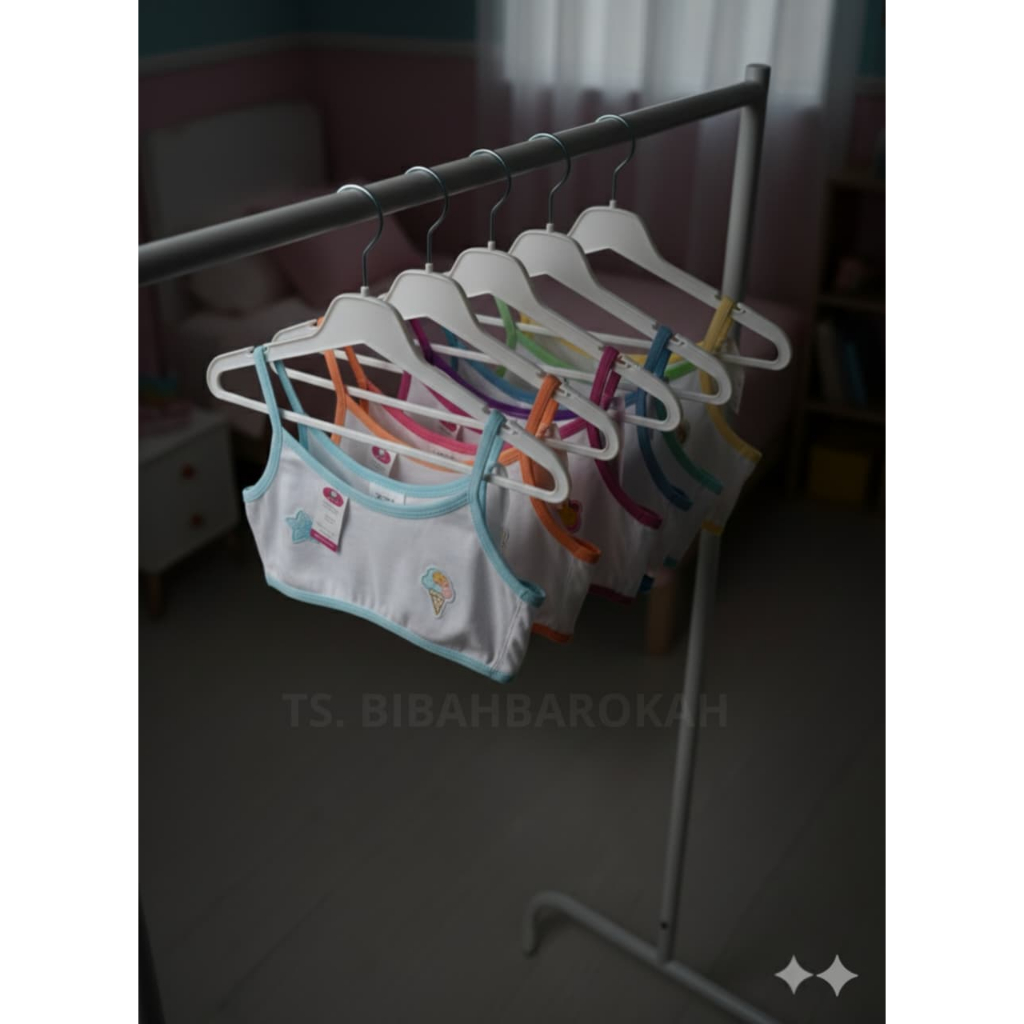 Grosir 1 Lusin (12 Pcs) Miniset Anak Perempuan / Remaja / BH Remaja Putri / Miniset Anak Cewek ABG
