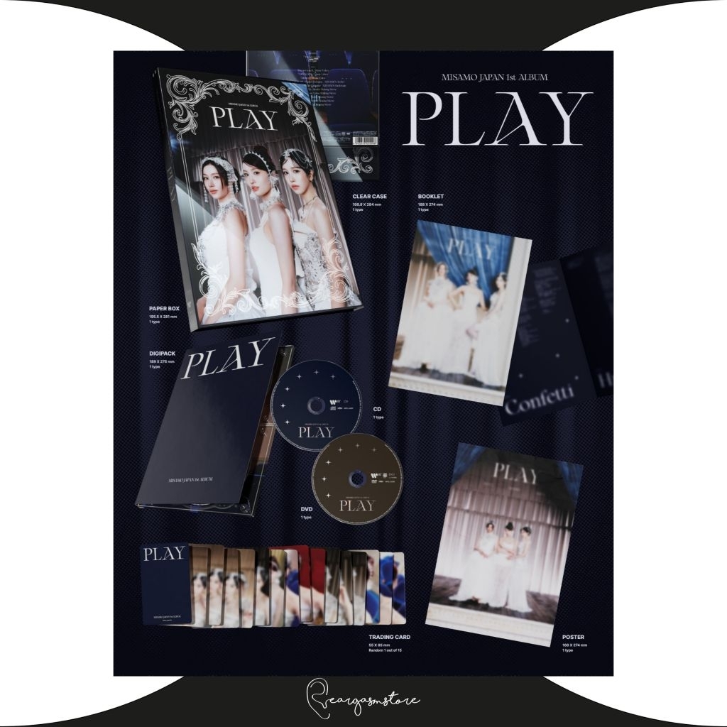 MISAMO (TWICE) - PLAY (JAPAN ALBUM) (LIMITED VER)