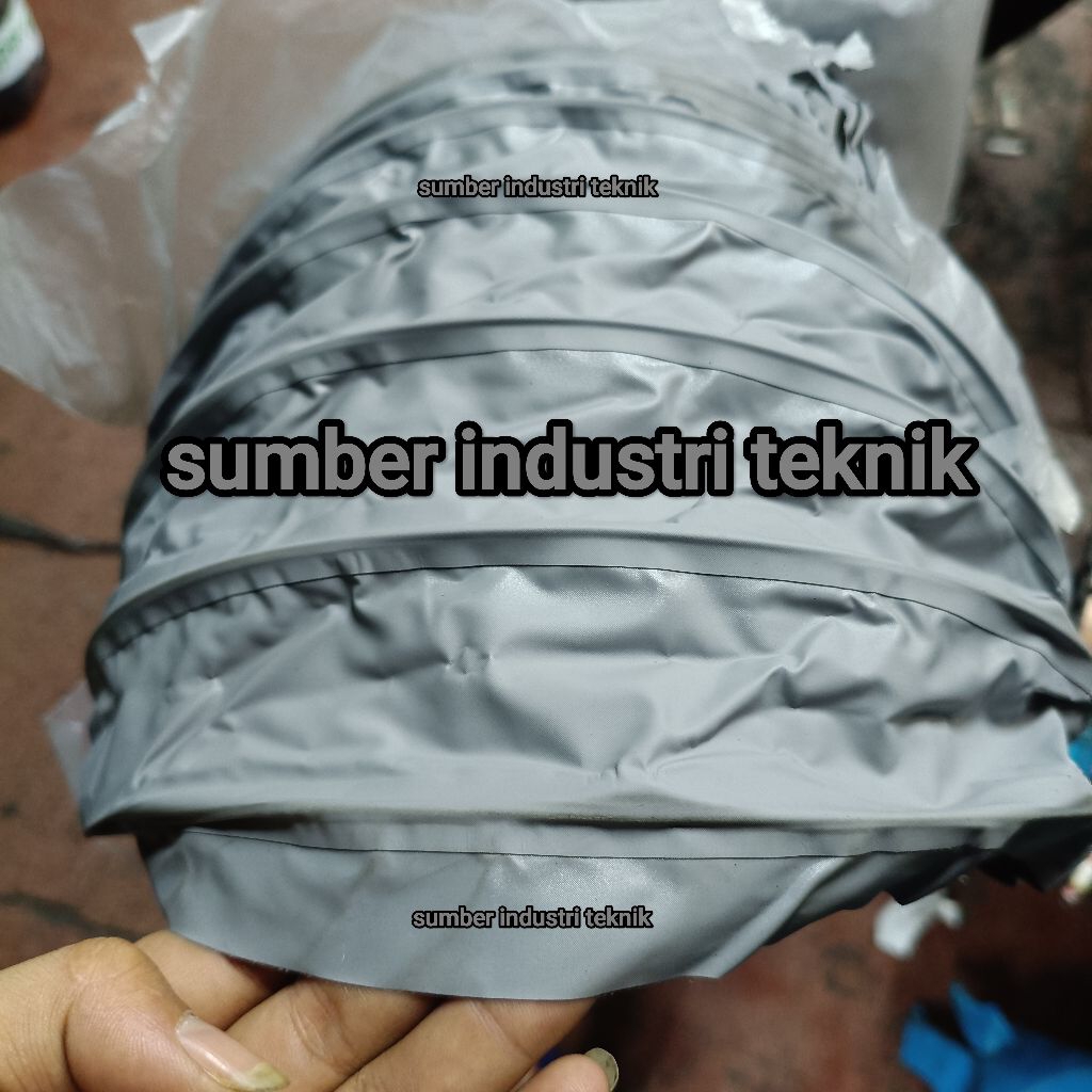 TERPAULIN selang flexible ID 2" inch × 10 meter selang tahan panas terpal hose flexible