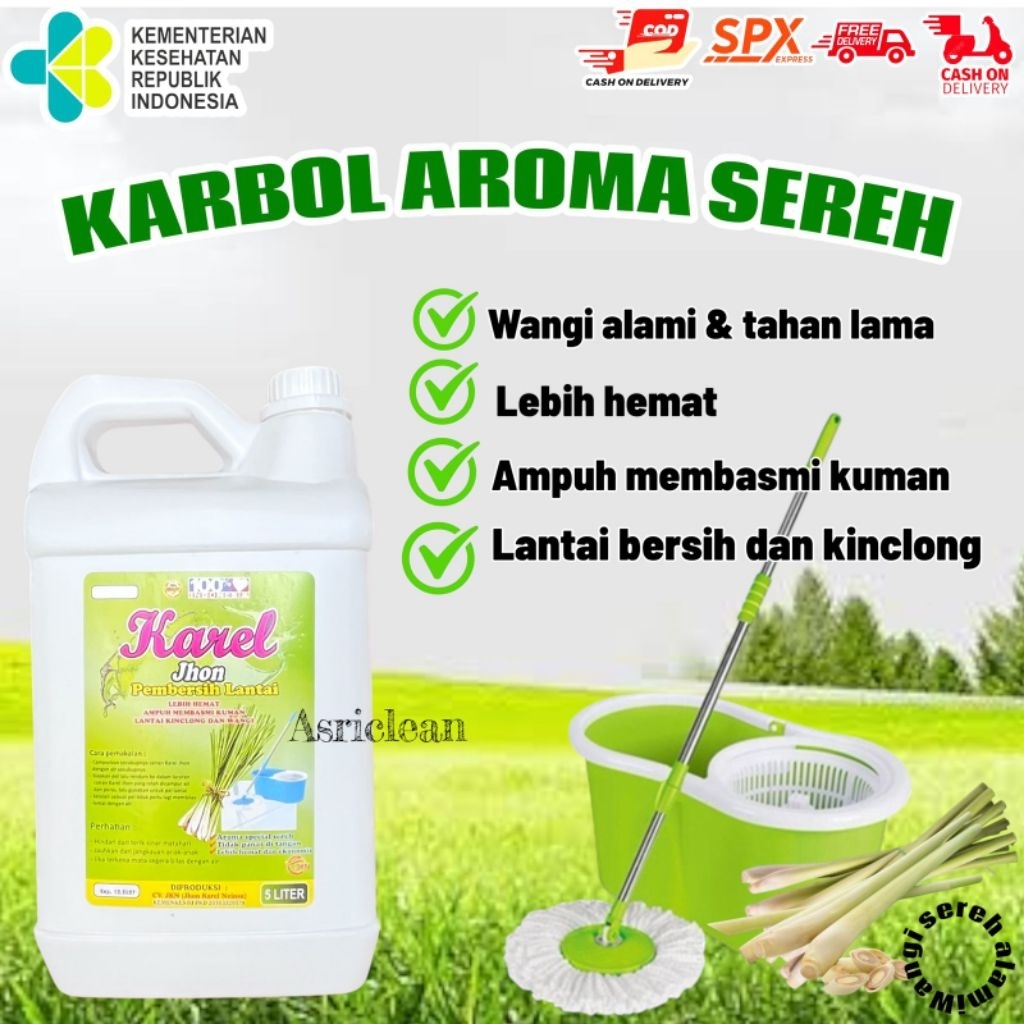 KARBOL SEREH 5LITER