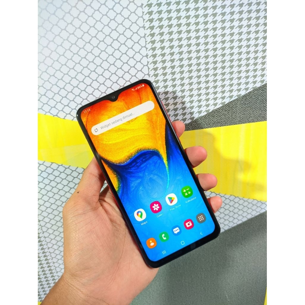 SAMSUNG A20 RAM 3GB/32GB SECOND MURAH BERGARANSI