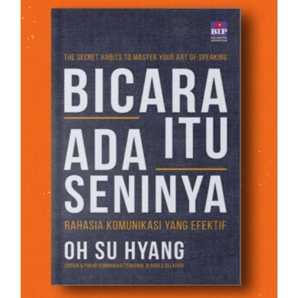 BUKU BICARA ITU ADA SENINYA