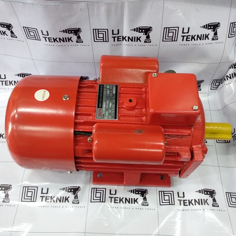 VEMASTAR DINAMO 1.5 HP 1 PHASE ELECTRO MOTOR / ELEKTRO MOTOR YC100L1-4