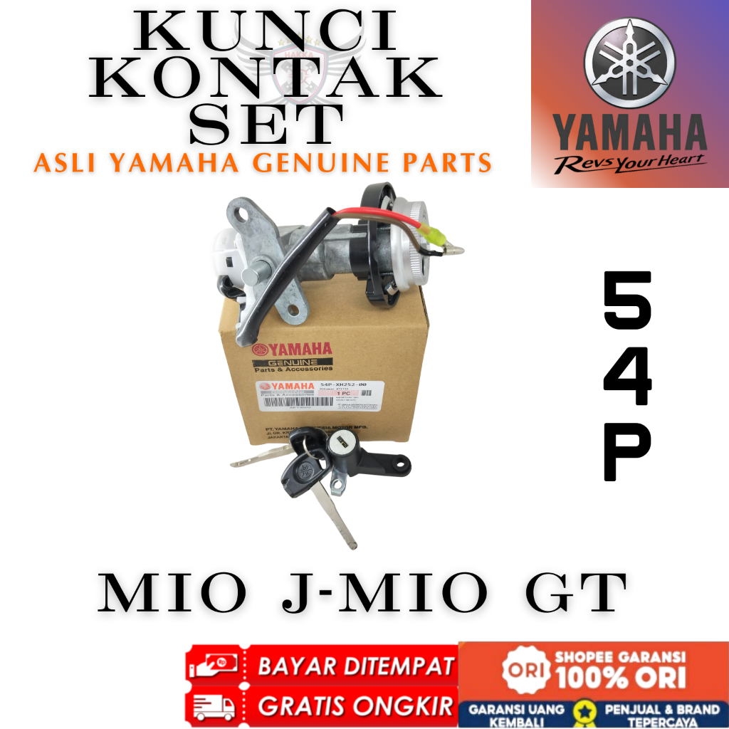 54P ORIGINAL KUNCI SET YAMAHA MIO J, KUNCI SET YAMAHA MIO GT