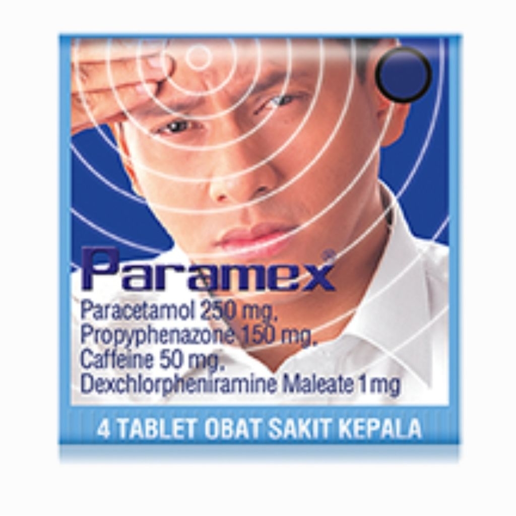 Paket 10 pcs Paramex obat sakit kepala [paket obat warung bisa dijual kembali HARGA GROSIR]