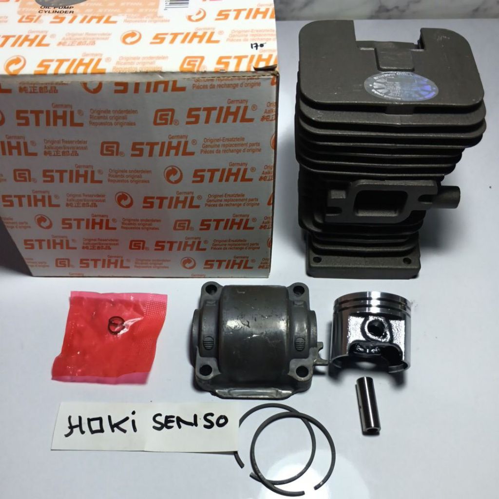 blok cylinder Chainsaw Stihl ms170 komplit