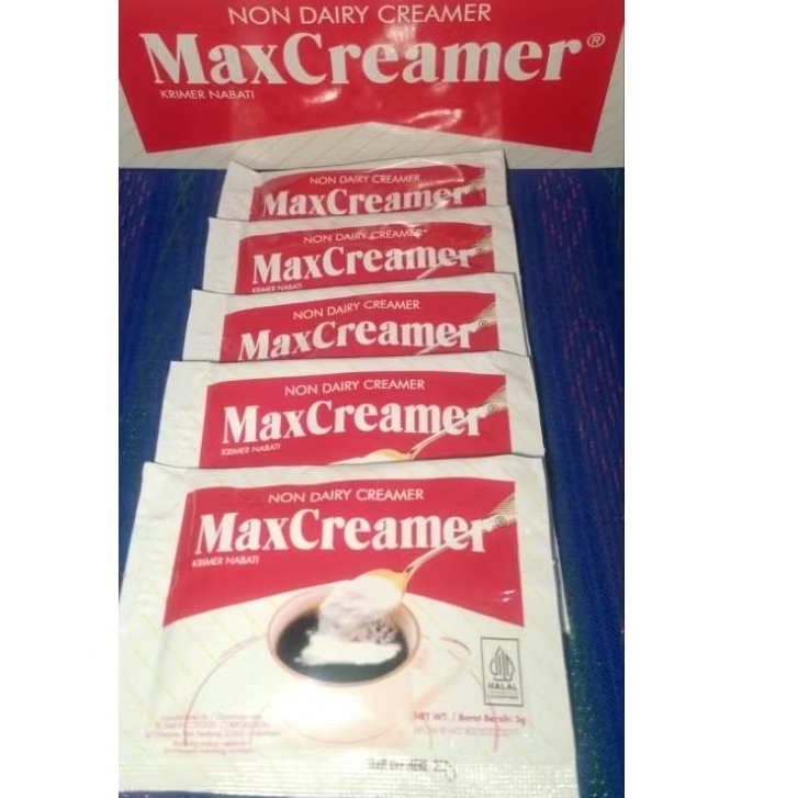 Indocafe MaxCreamer, isi 5 sachet.