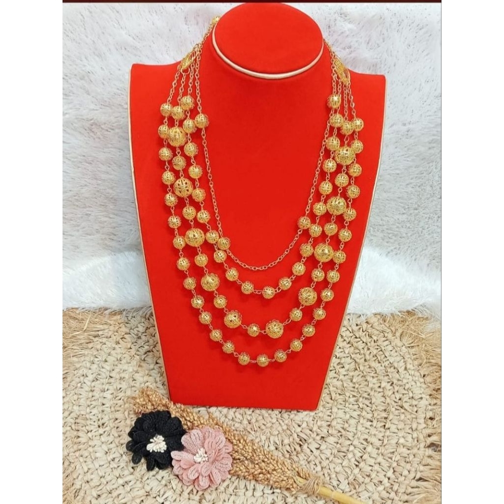 Kalung Kebaya Kalung Etnik Kalung Kolara Baju Bodo Bugis Kalung Bola