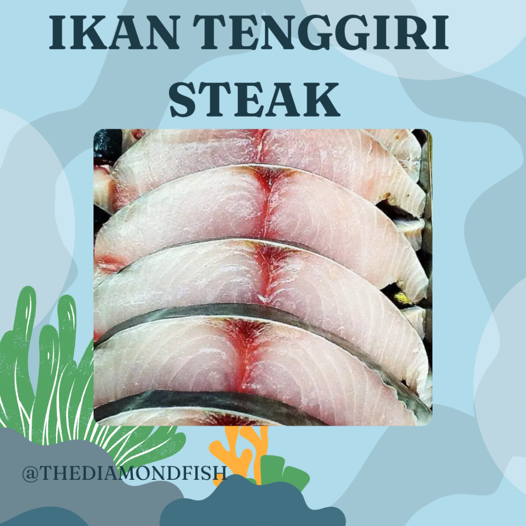 Ikan Tenggiri Segar 1Kg Ikan Tenggiri Steak
