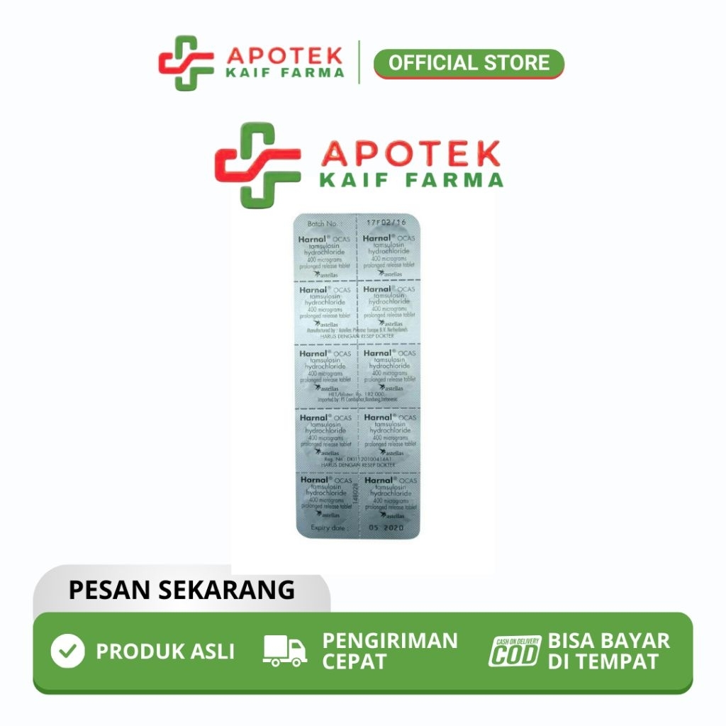 Ready harnal ocas 0.4 mg perlembar 10 tab