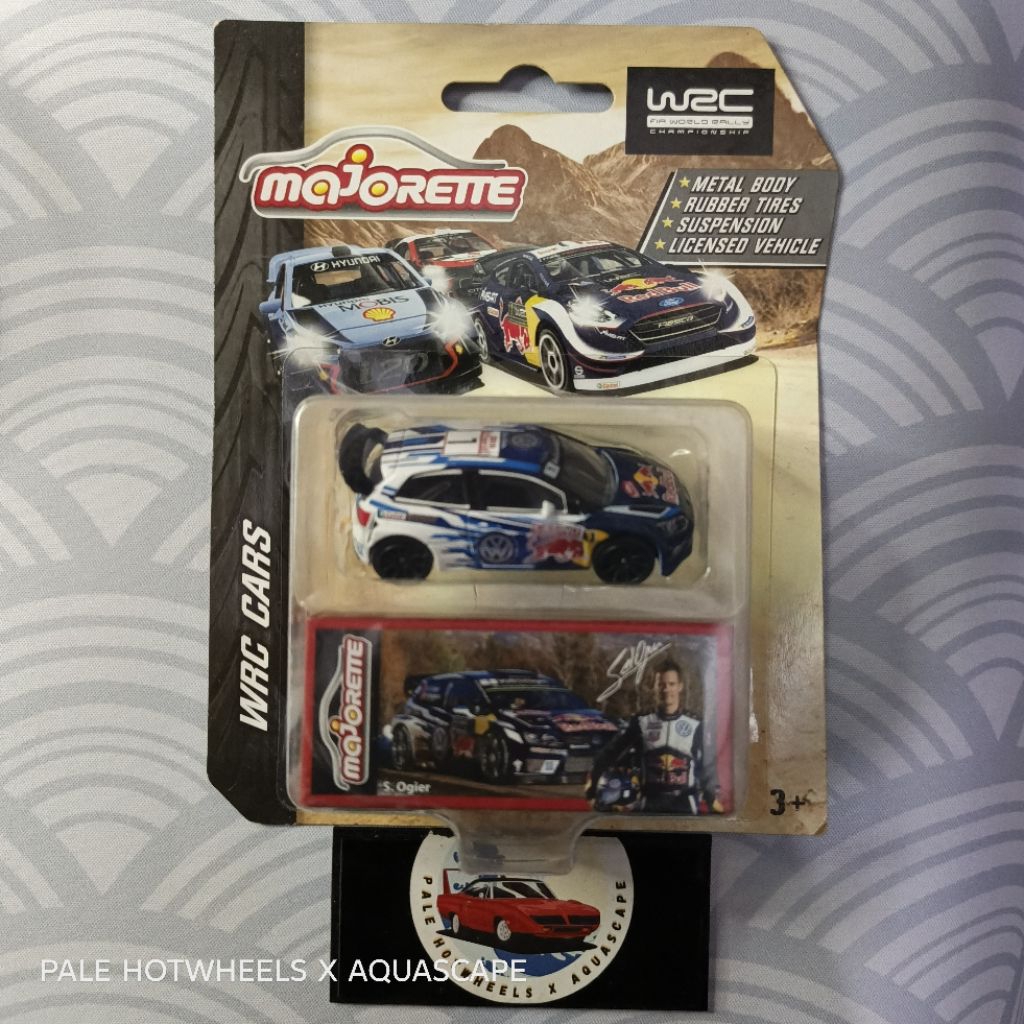 MAJORETTE VW POLO S.OGIER RED BULL WORLD RALLY CHAMPION WRC
