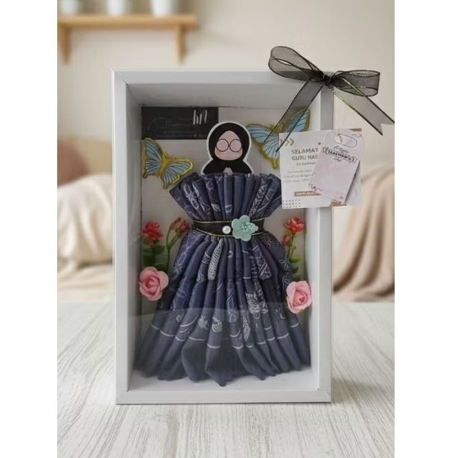 Gift Box Hijab Custom Buket Box Hijab Bouquet Hijab Box Bucket Box Hijab Custom Budget Minimalis Mew