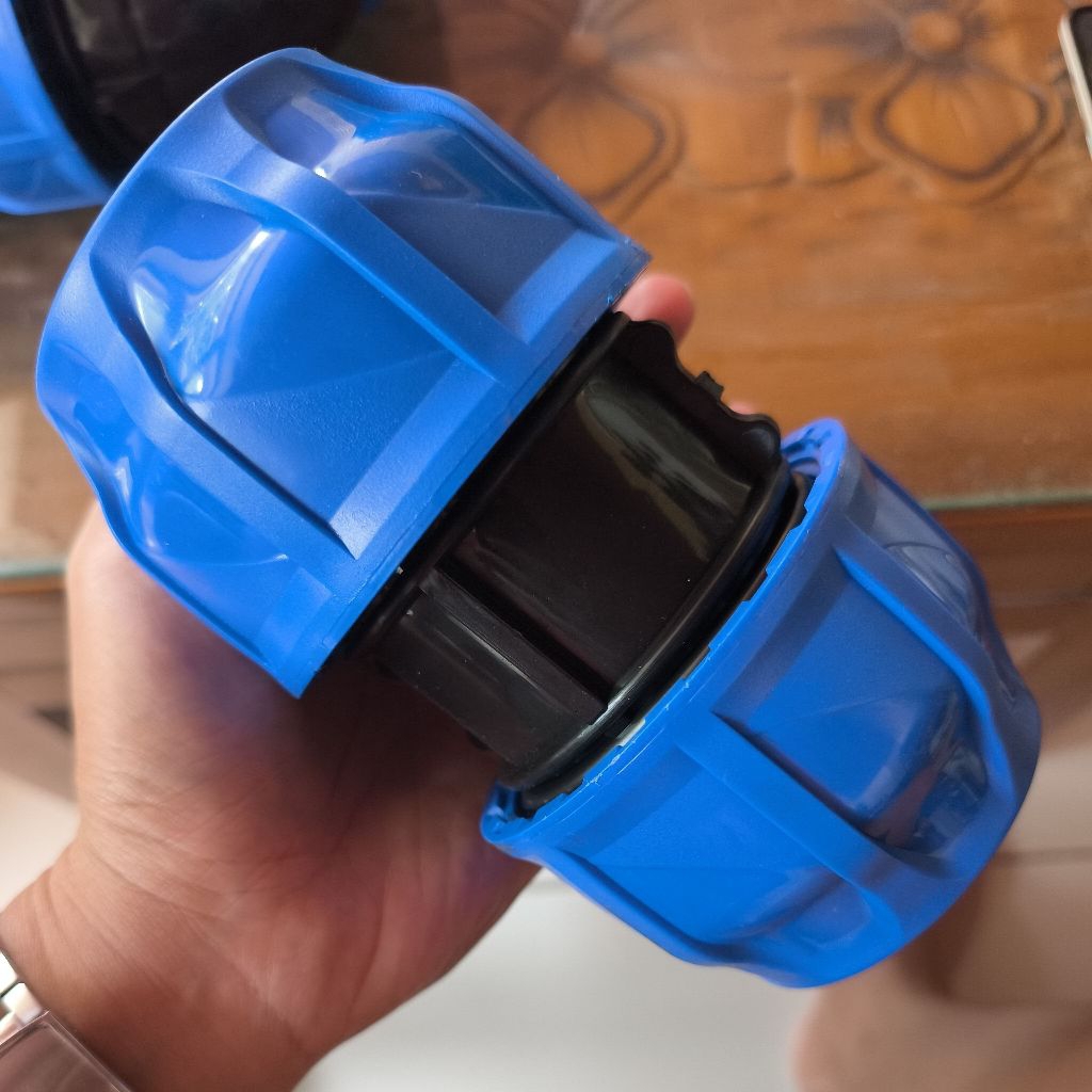 Sambungan lurus pipa HDPE 2inch