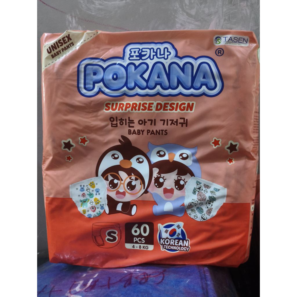 INSTANT!!! POKANA PANTS S60 - Diapers pokana - pampers pokana - popok pokana