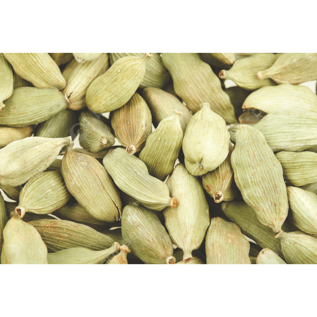 Kapulaga Green Cardamon/ Kapolaga India Hijau/ Kapulaga Arab/ Kapulaga Utuh Original Kualitas Super 