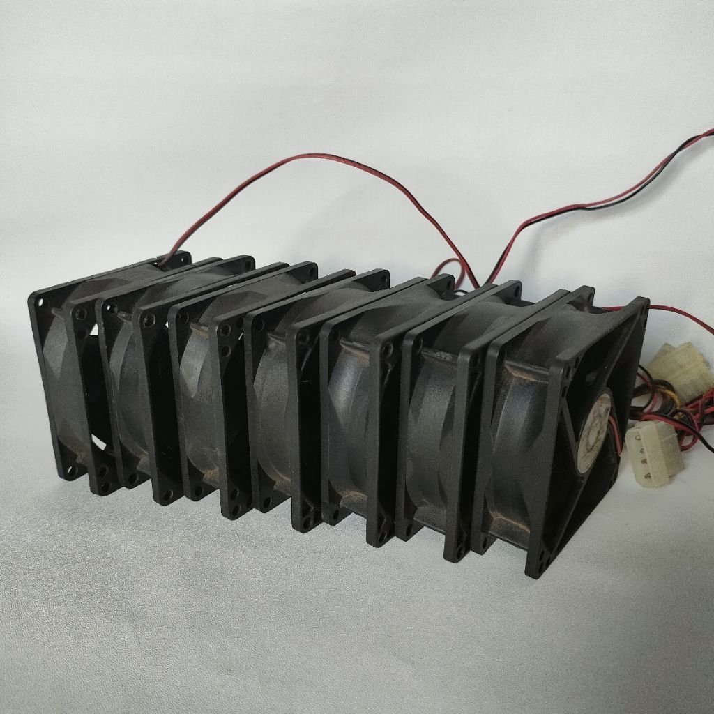 KIPAS FAN DC 12V 0,20A 8x8 MEDIUM SPED COPOTAN ORIGINAL