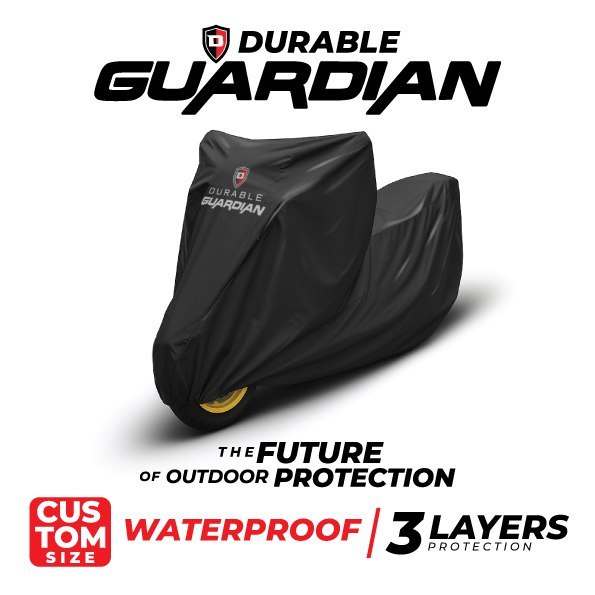 Durable Guardian Cover Motor 3 Layer Waterproof Kawasaki Ninja Versys Eliminator Vulcan D-Tracker KL