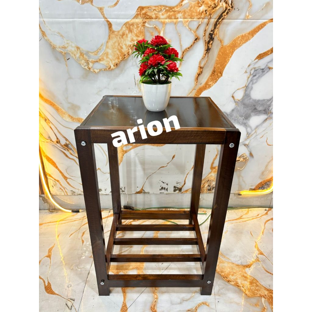 Rak Dispenser susun / Rak serbaguna Full kayu / Rak 2 Susun Kayu