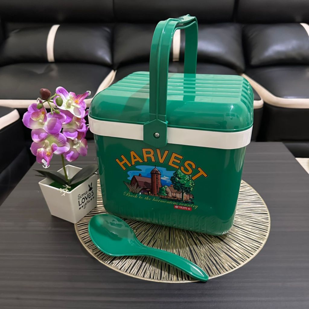 Termos Nasi/Es Harvest Lion Star 8 Liter - Rice/Ice Bucket Box Segi - Termos Nasi/Es Segi Lion Star 