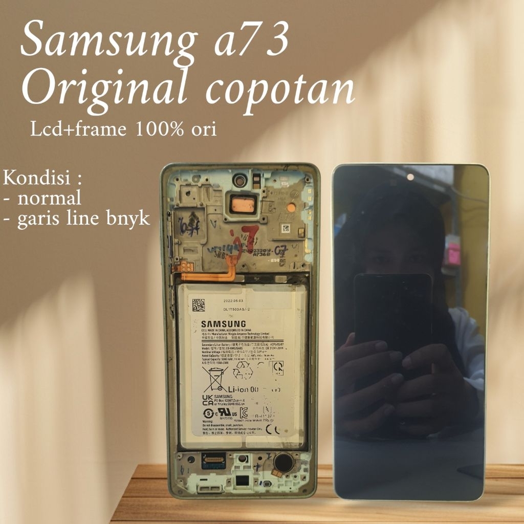LCD ORIGINAL COPOTAN SAMSUNG A73 - CEK DESKRIPSI
