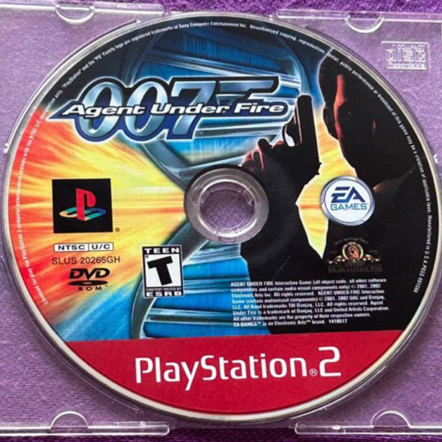 kaset ps2 ori us 007 agent under fire