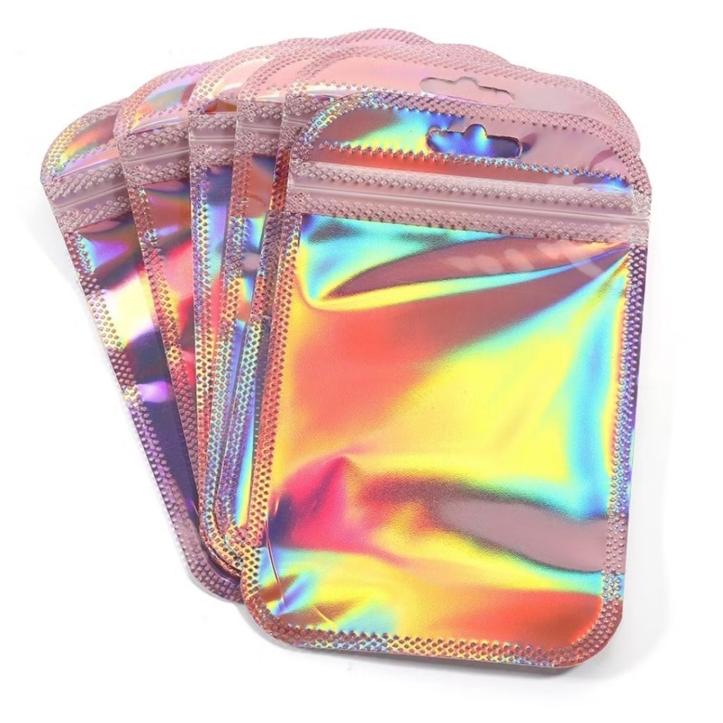 Plastik Ziplock Hologram - Bening Tebal
