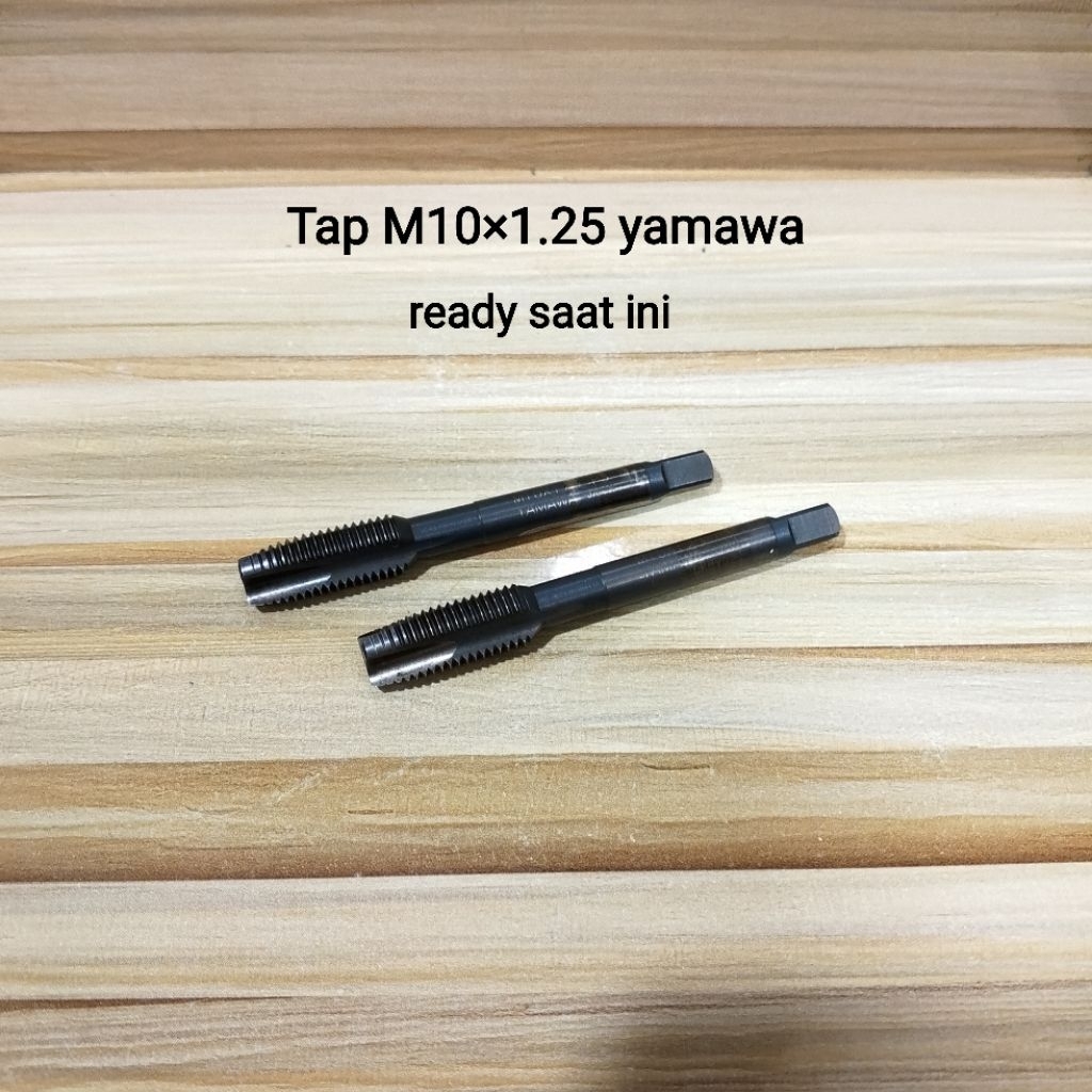 Tap m10x1.25 OSG Tap Mesin M10 X 1.25 Handtap M 10X1.25 Tap Kunci 14
