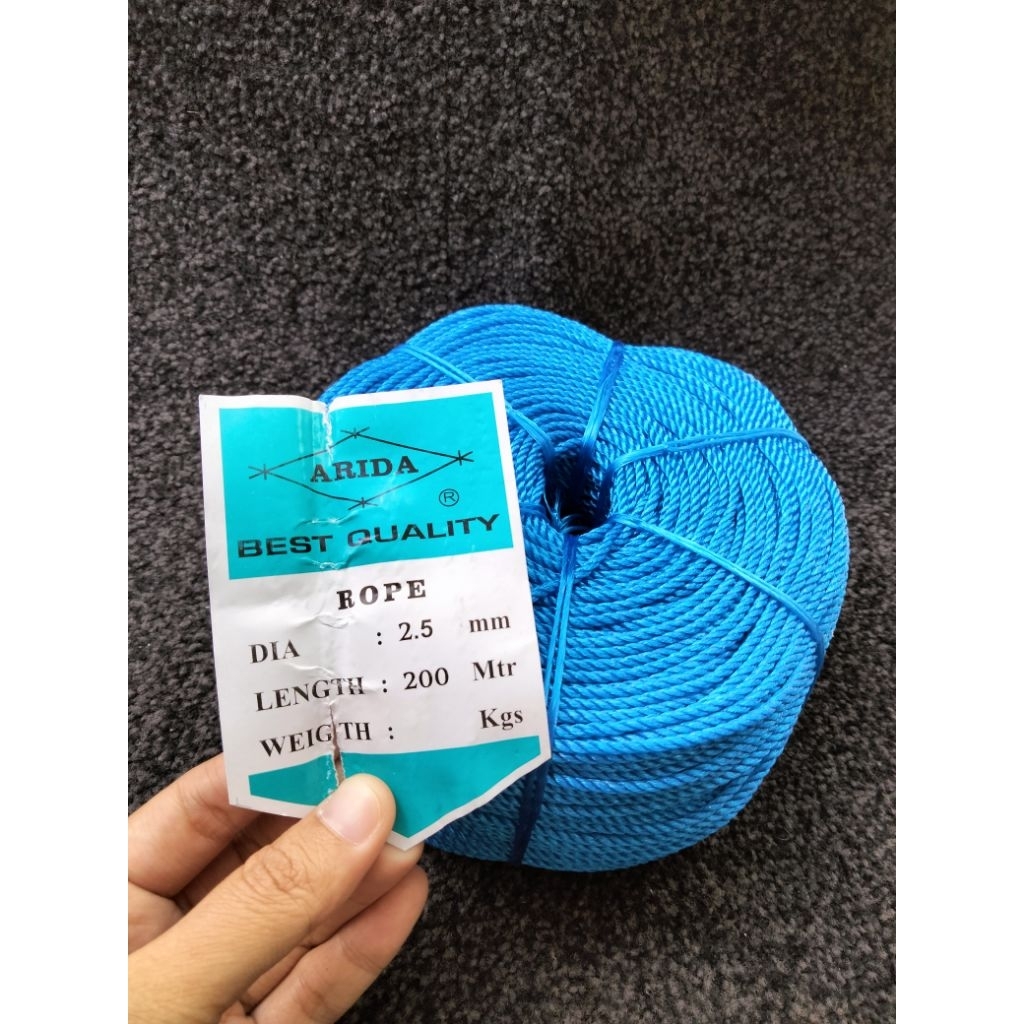 Tambang Arida 2.5 mm (200 meter)