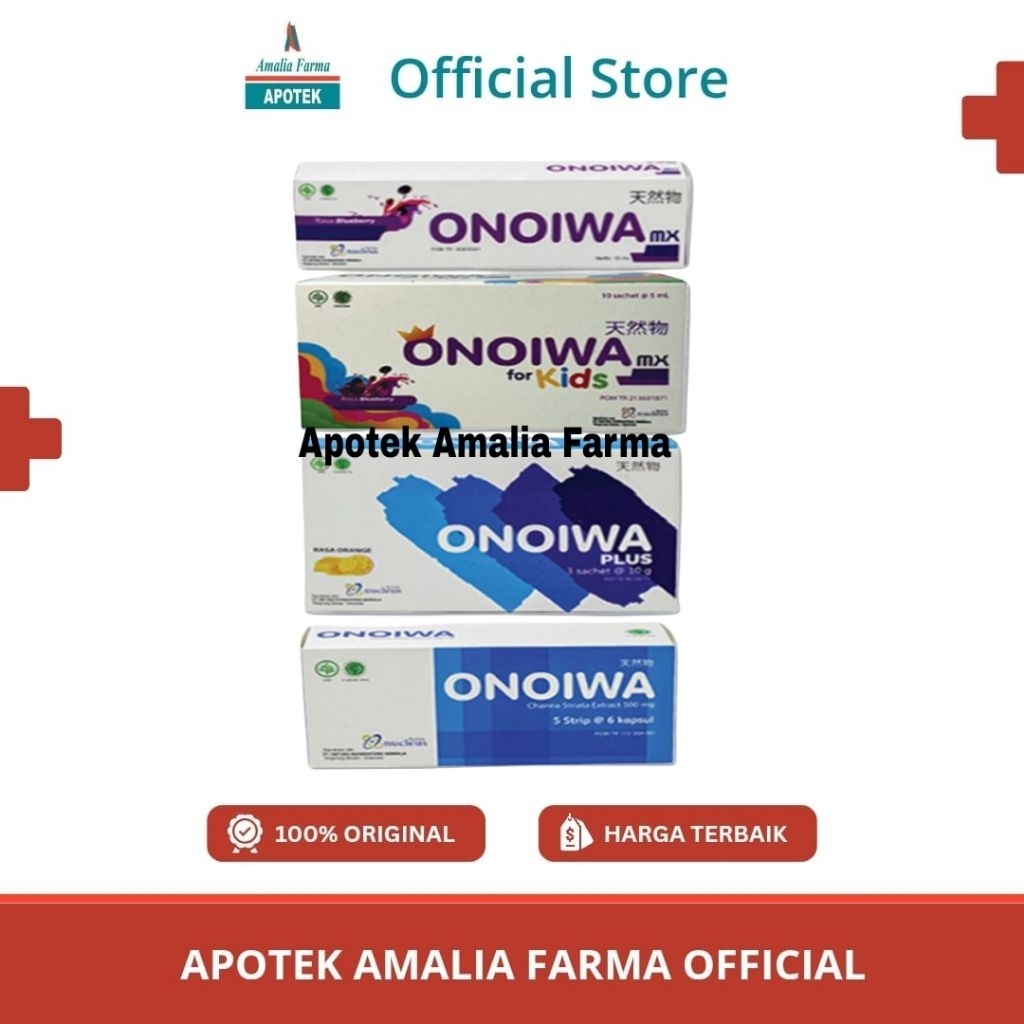 Onoiwa MX for Kids | Onoiwa Plus Strip 6 kapsul