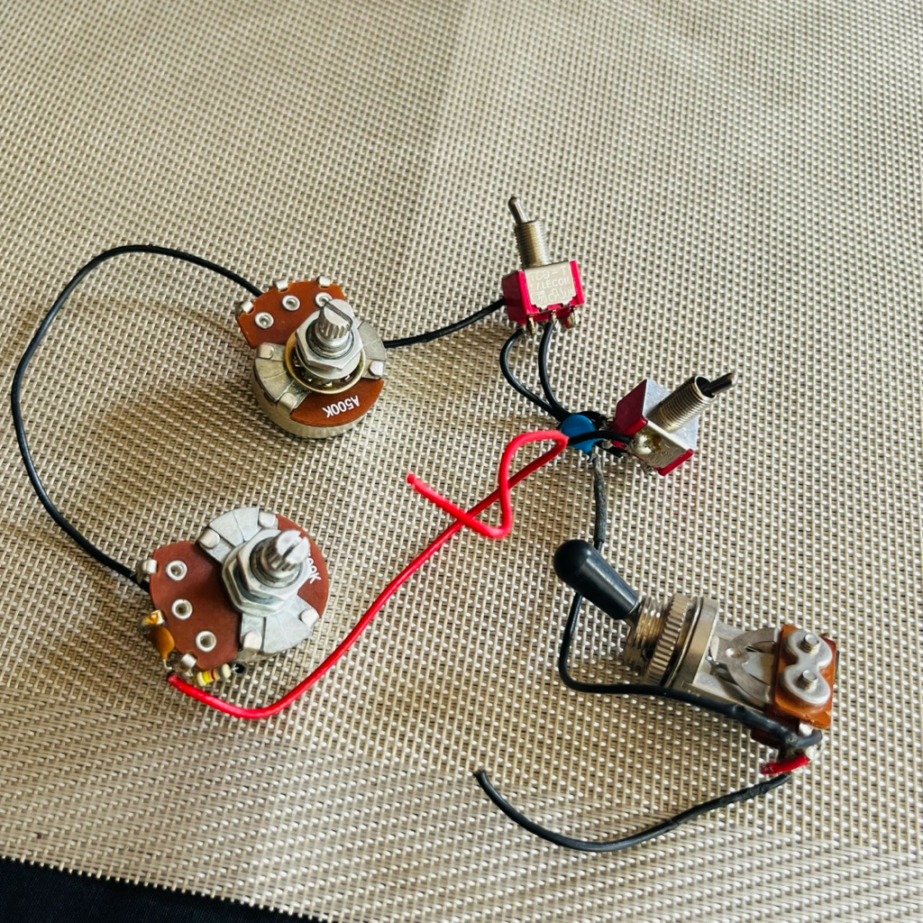 wiring set gitar PRS original