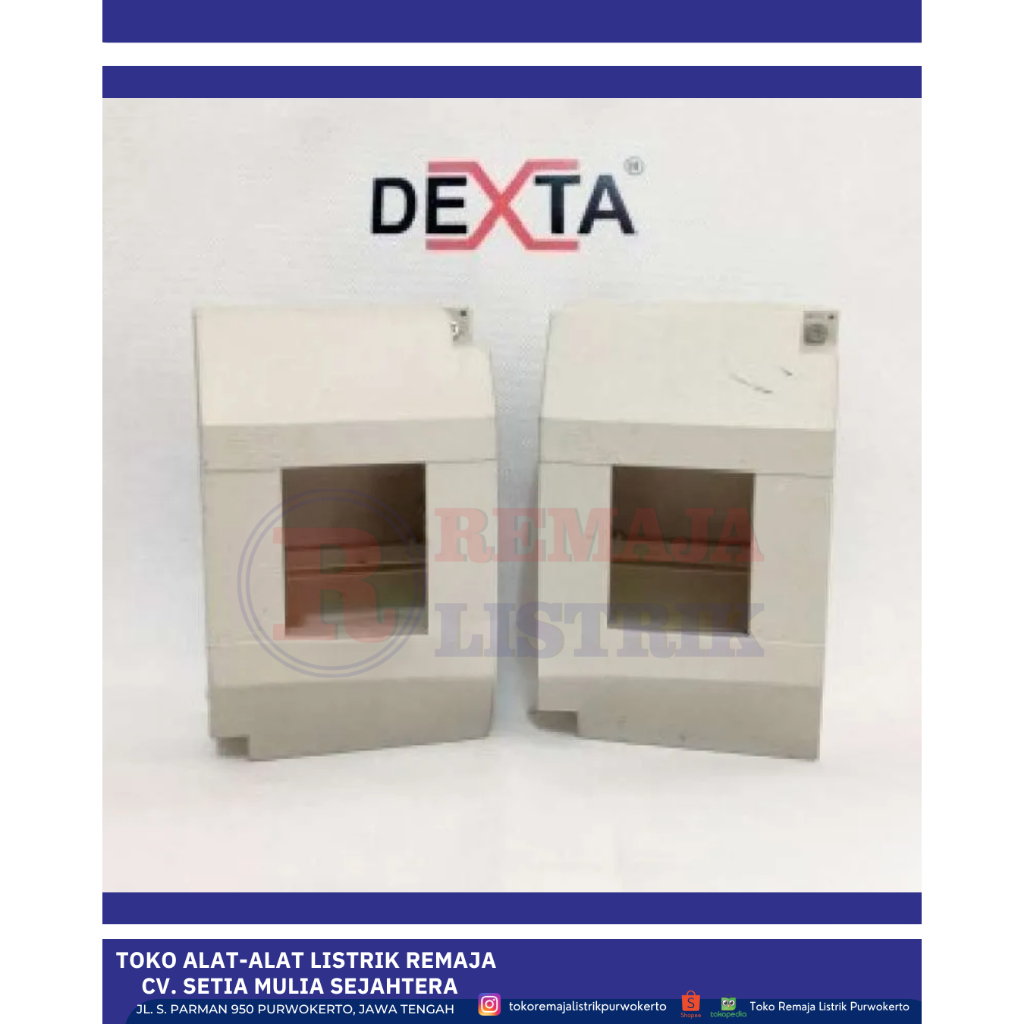 Box MCB 2 Grup OB Murah Dexta / Rumah MCB OB 2 - 4 Grup Dexta