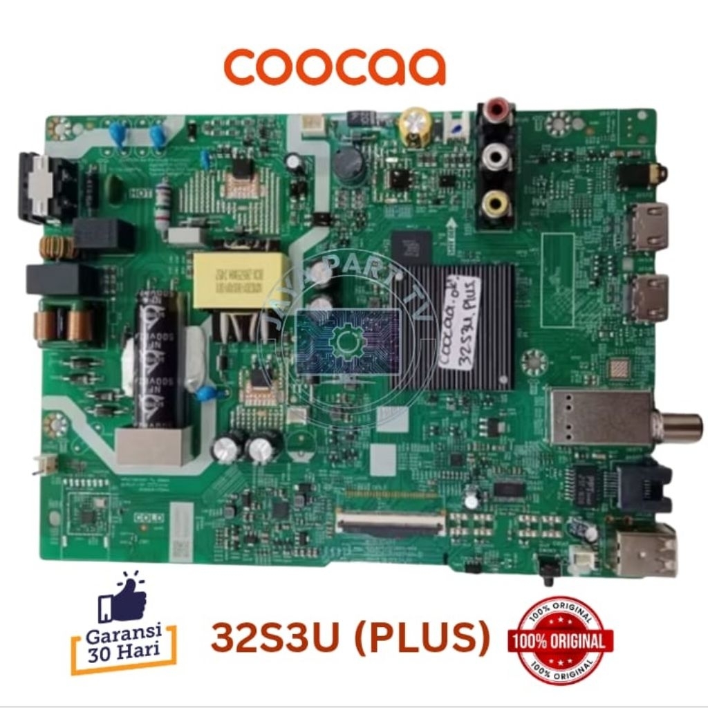 MB - MAINBOARD - MOTHERBOARD - MESIN TV COOCAA 32S3U PLUS 32S3U+