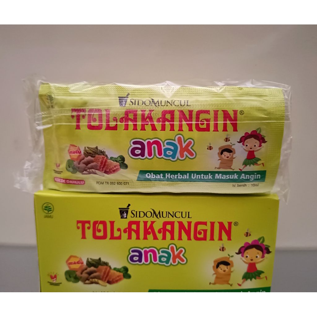 Tolak Angin Cair Anak Sido Muncul Rasa Madu isi 6 Sachet