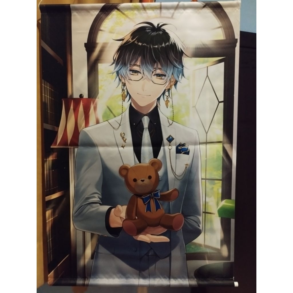 NIJISANJI EN - White Day tapestry Ike Eveland