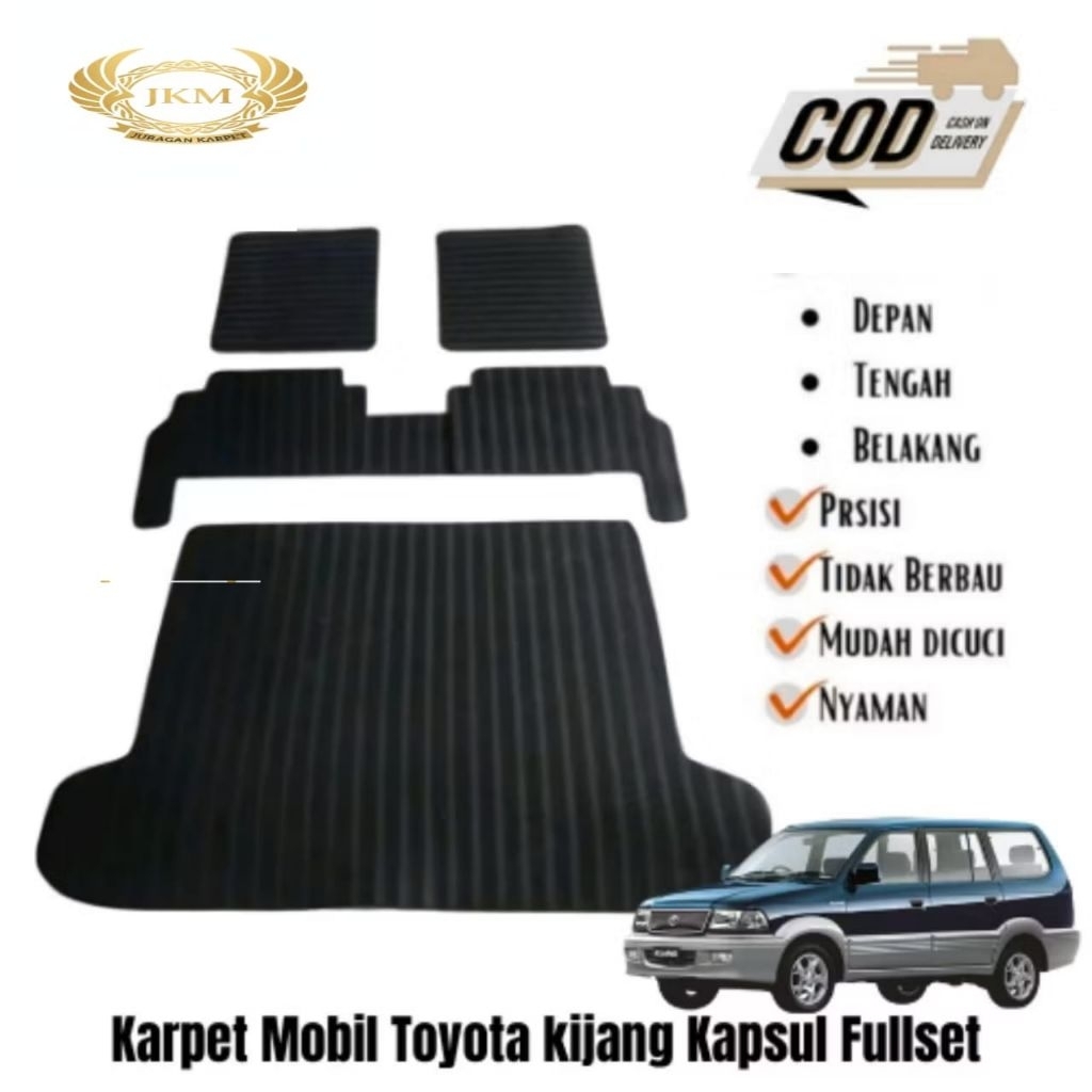 KARPET MOBIL KIJANG KAPSUL FULLSET
