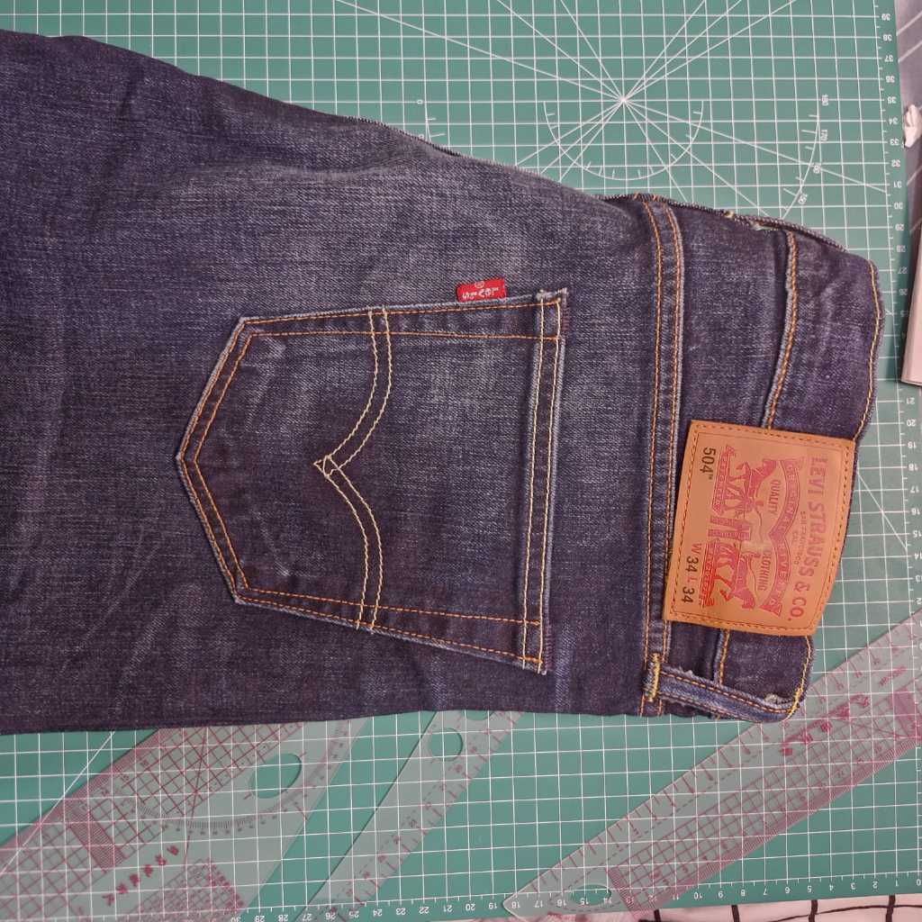 Celana Jeans Levis 504 Ukuran L Second Mulus Ga Pernah Dipake