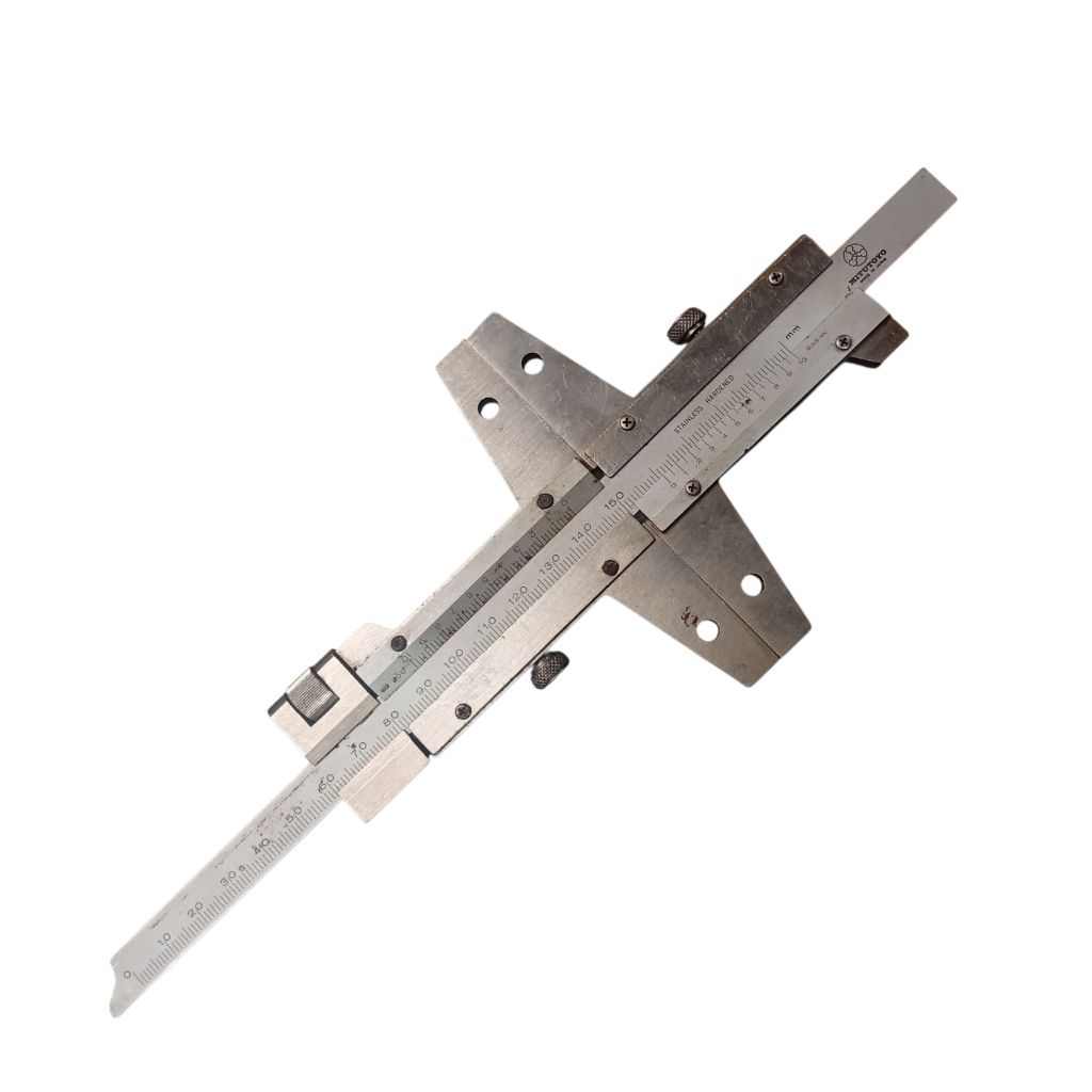 vernier caliper 150mm depth gage mitutoyo sigmat ala ukur kedalaman jangka sorong bekas